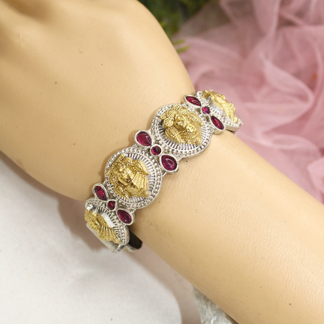 DUAL-TONE DEVI KADA -RED