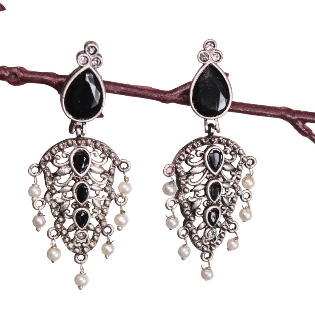 DUAL DROP DANGLER - BLACK