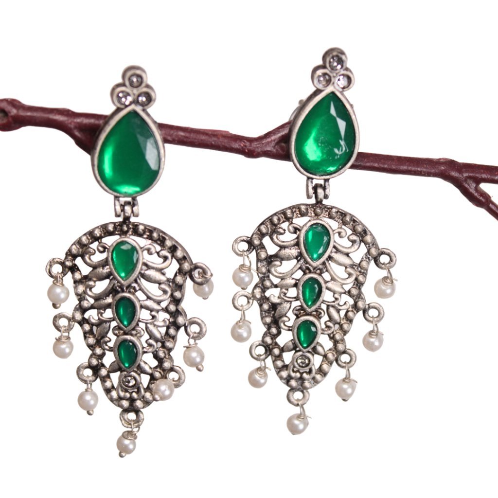 DUAL DROP DANGLER-GREEN