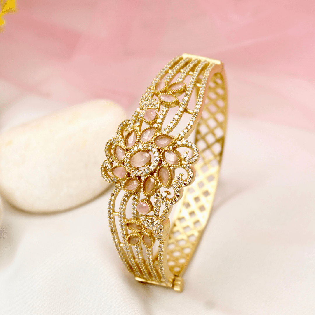 Floral Cluster Kada Blush Pink