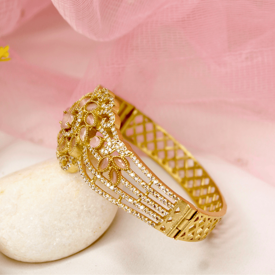 Floral Cluster Kada Blush Pink