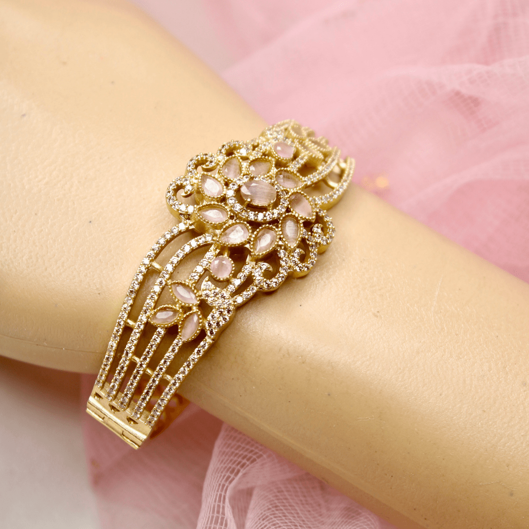 Floral Cluster Kada Blush Pink