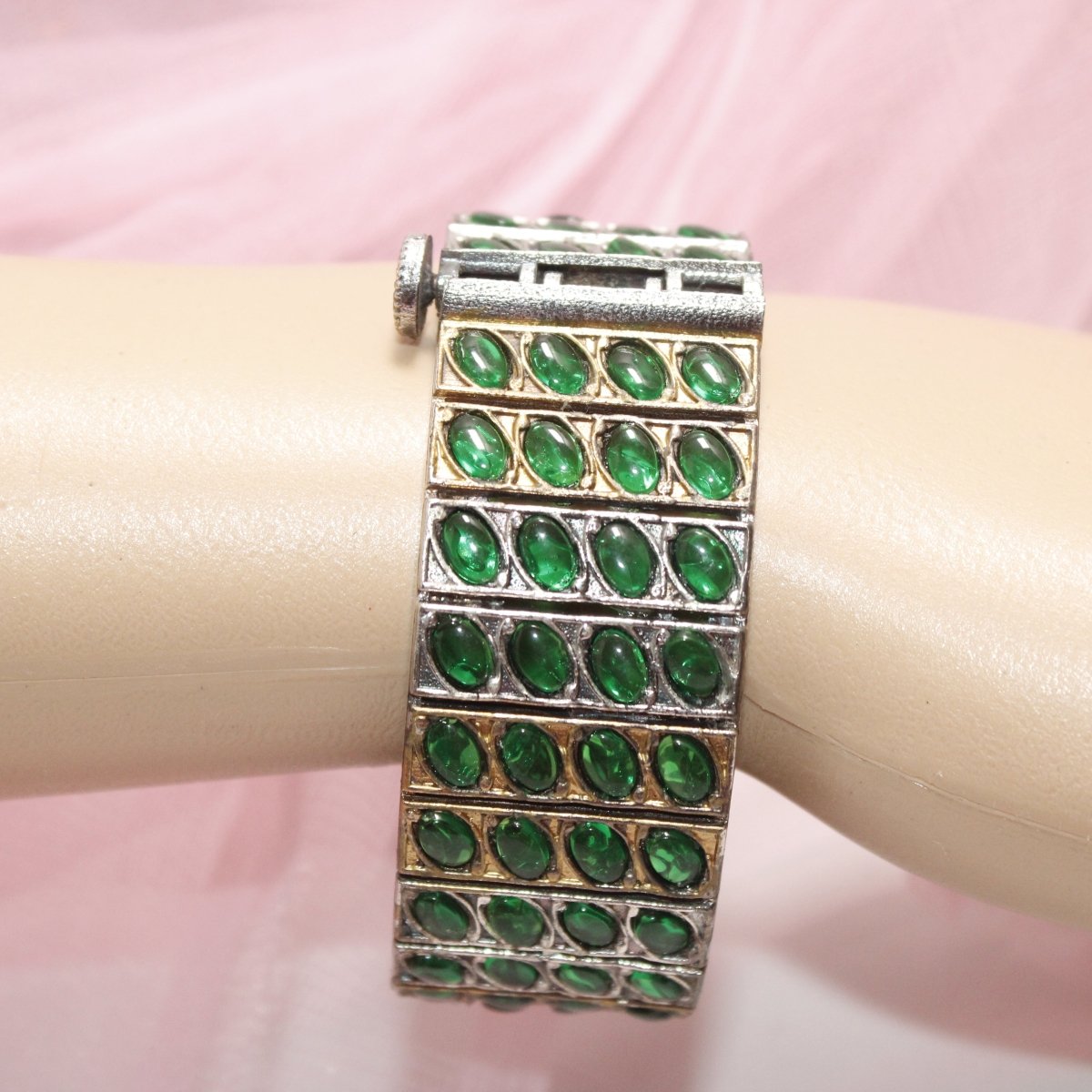KALA DUAL - TONE MONALISA STONE KADA - GREEN