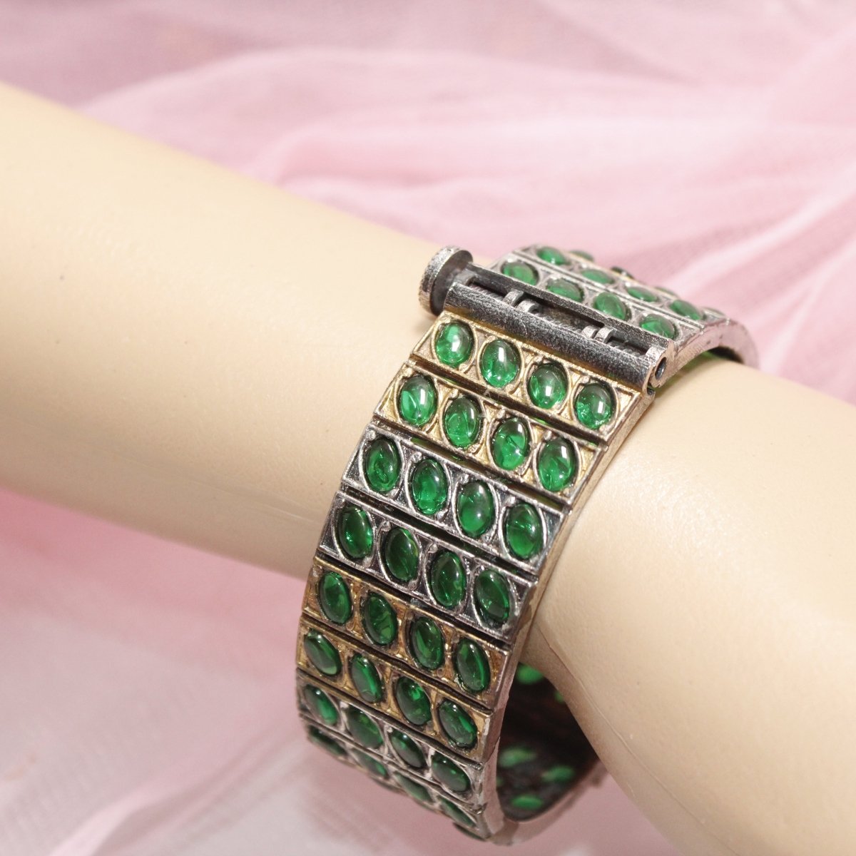 KALA DUAL - TONE MONALISA STONE KADA - GREEN