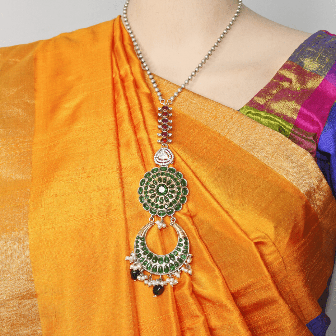 KASHTI FUSION DUAL - TONE PENDANT SET
