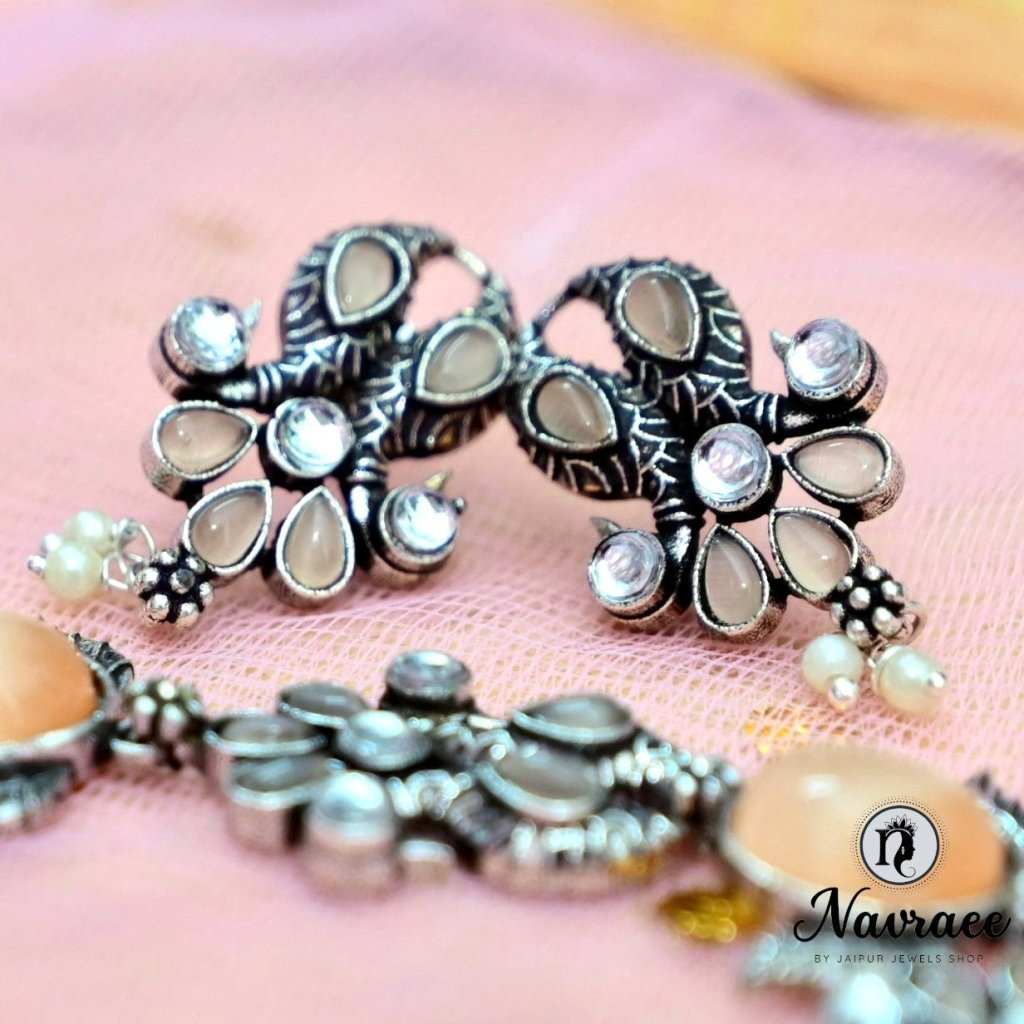 SATRANG NECKLACE SET LIGHT BROWN