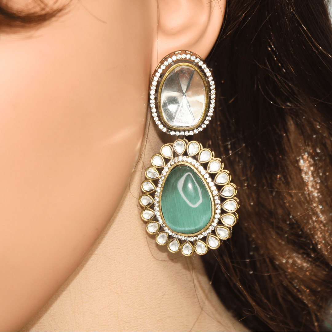 POLKI NECKLACE SET - CELEBRITY INSPIRED