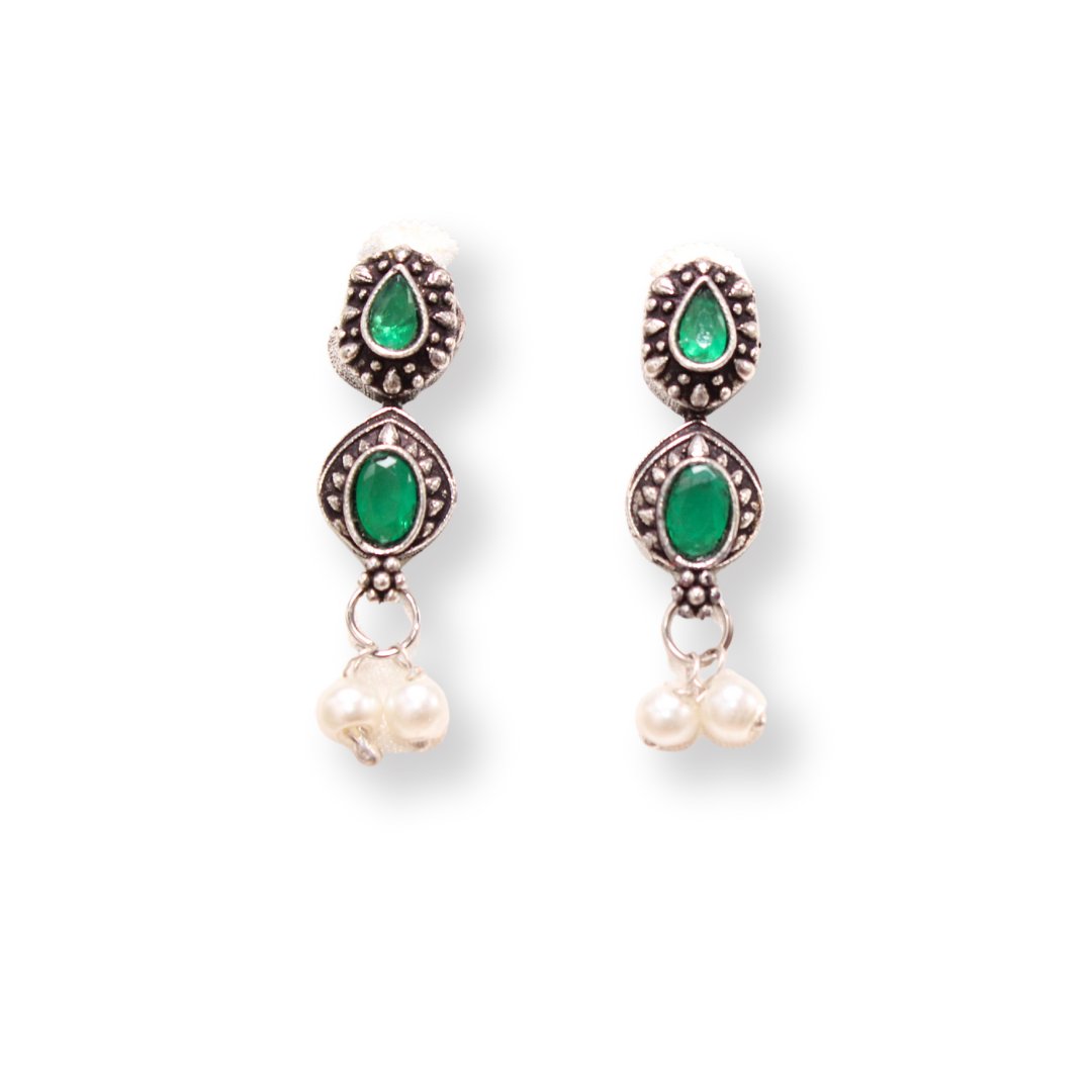 RATNA SHREE NECKLACE SET - GREEN