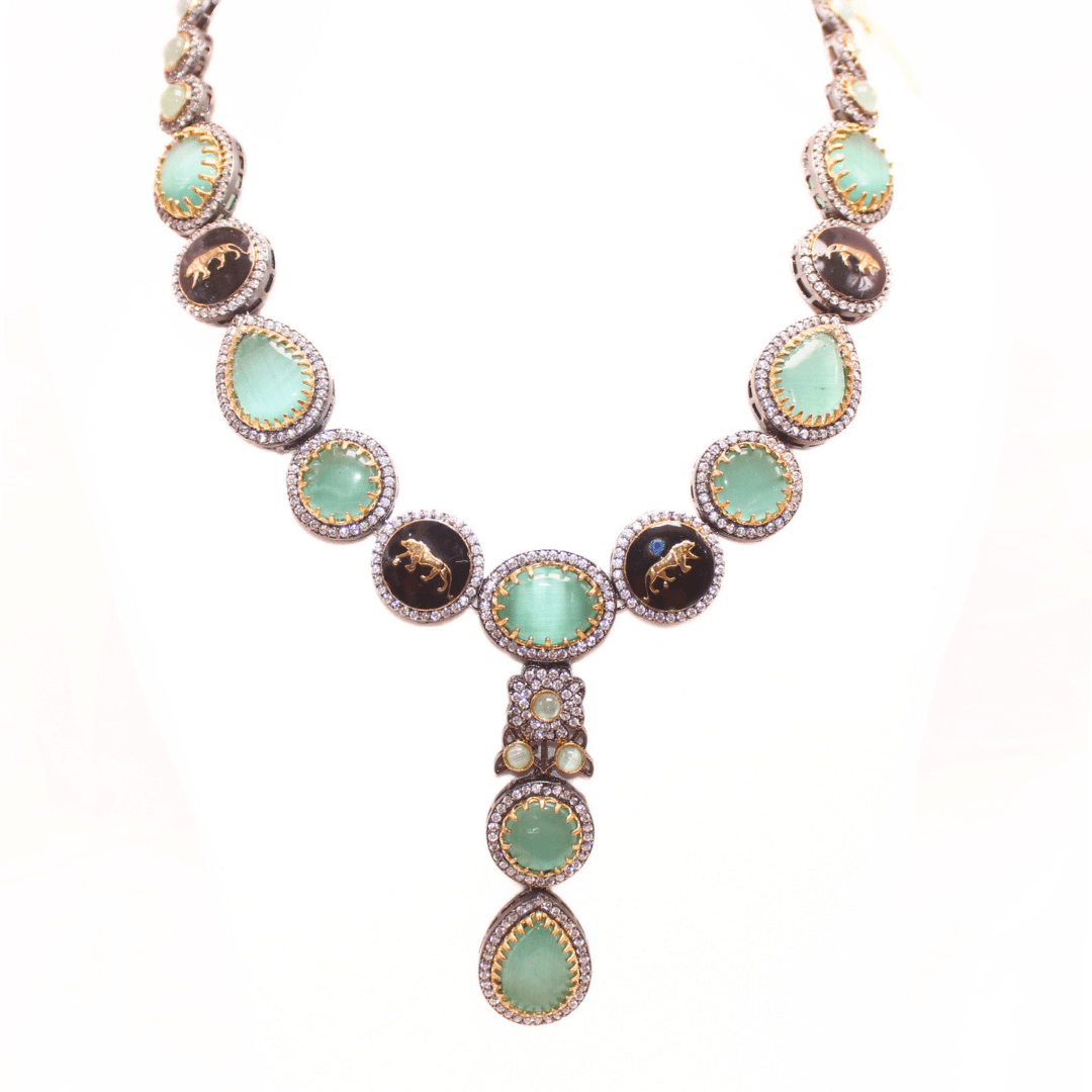 SABYASACHI INSPIRED NECKLACE SET - LG