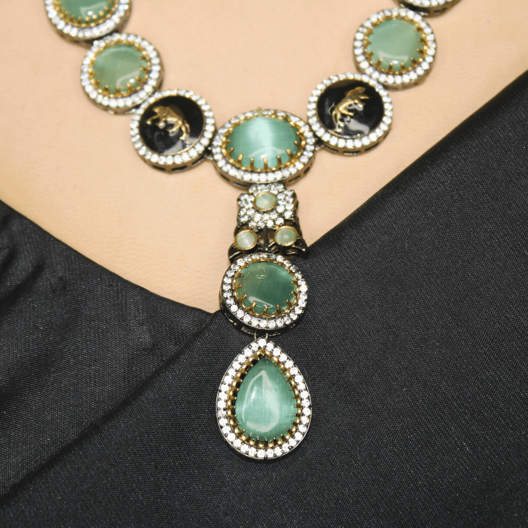SABYASACHI INSPIRED NECKLACE SET - LG