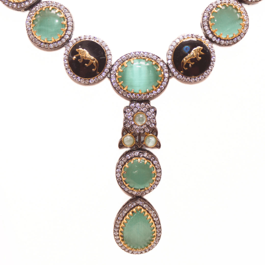 SABYASACHI INSPIRED NECKLACE SET - LG
