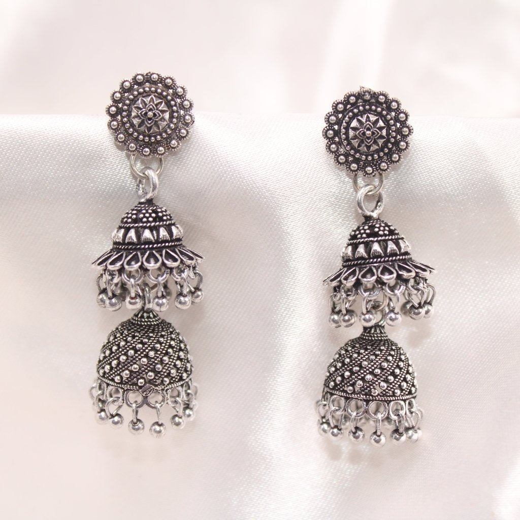 SHRIVI CHAKRA CHHATRI JHUMKI