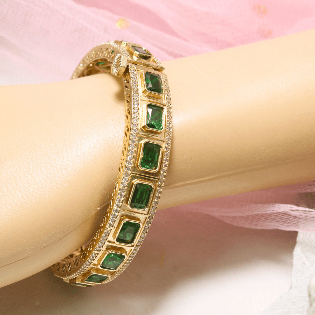 SUHANA MOISSANITE KADA - GREEN