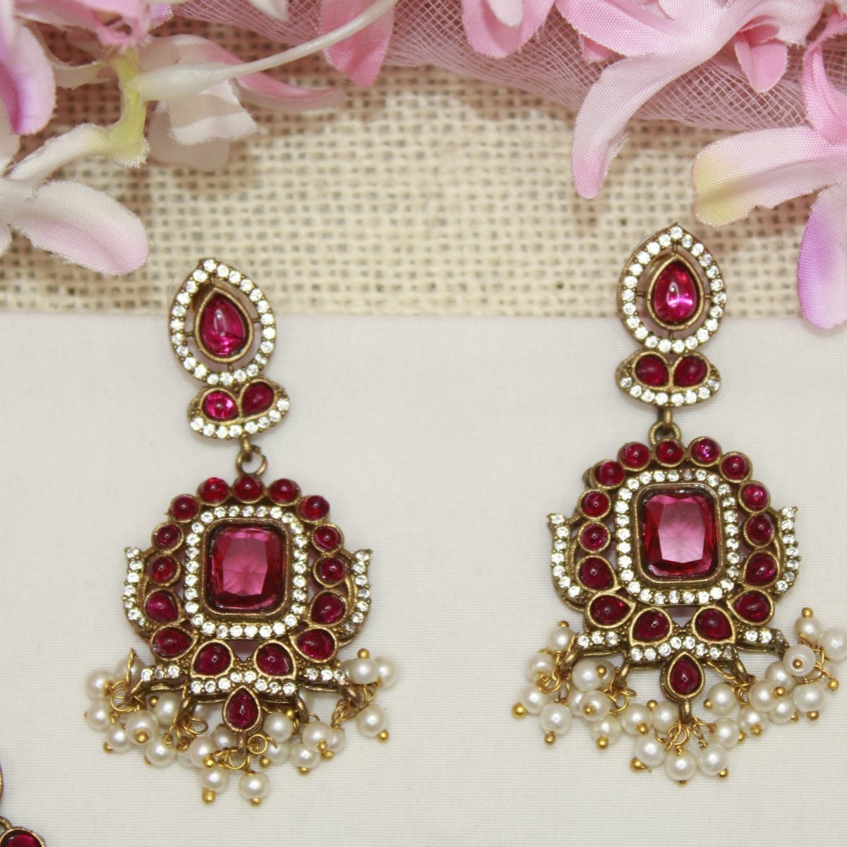 ZHALRA TEEN LADI CHOKER-RED