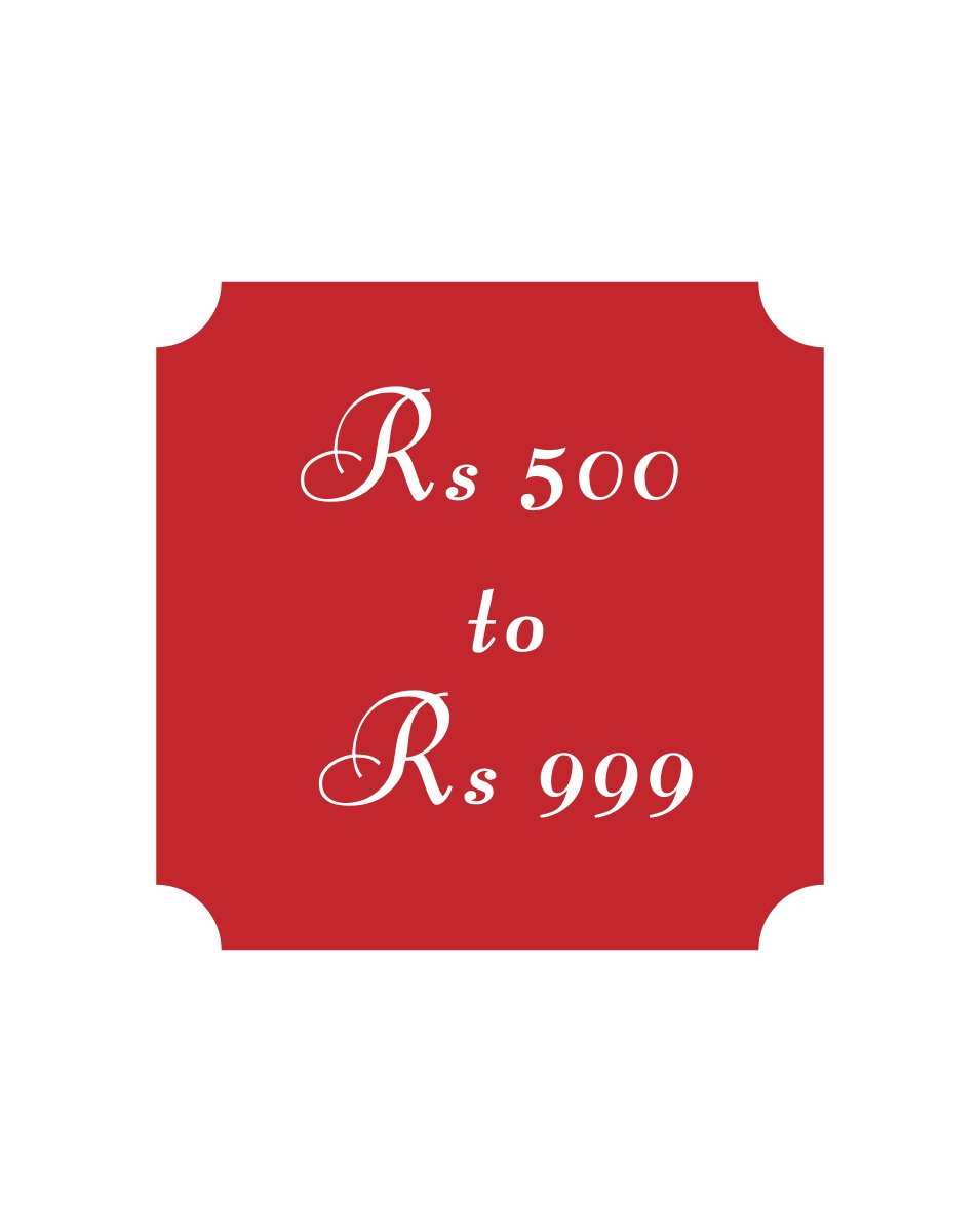 RS 500 TO 999