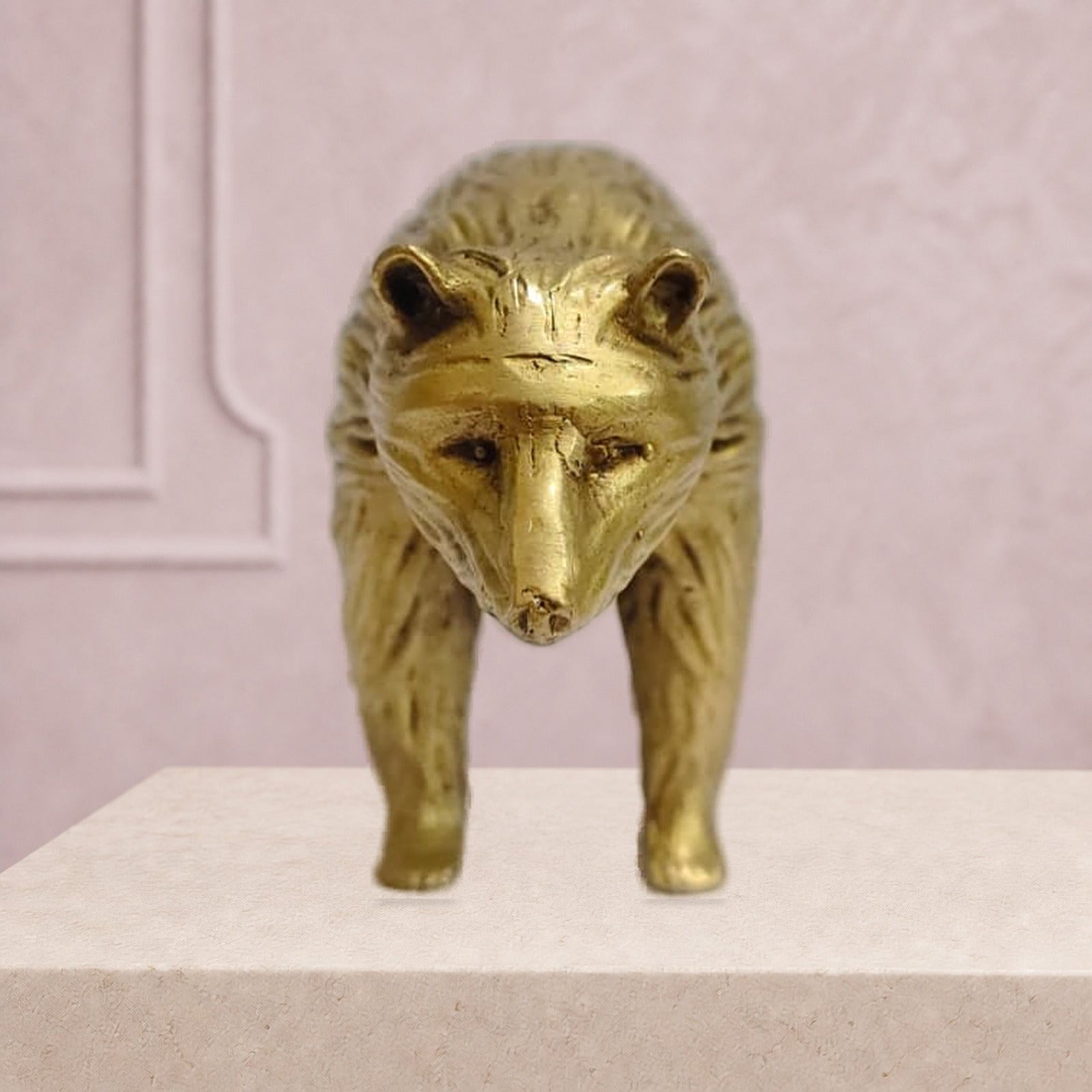 Varaha Brass Idol — finished side/alternate view