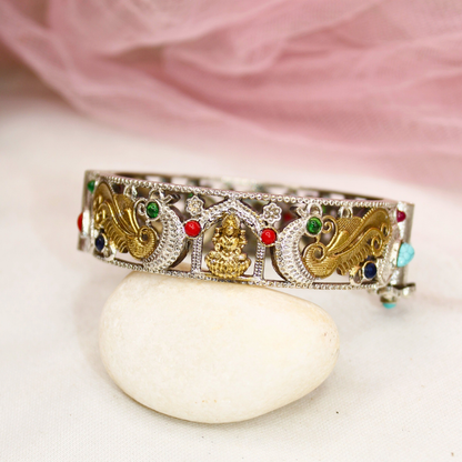 DUAL-TONE LAXMI MOR KADA-NAVRATNA