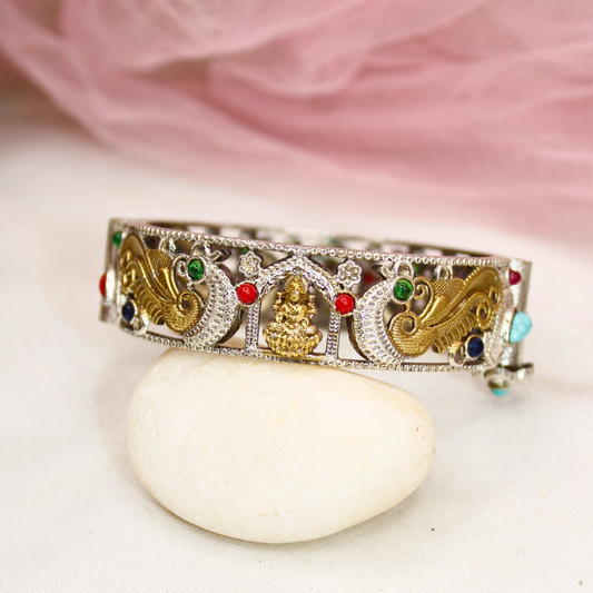 DUAL-TONE LAXMI MOR KADA-NAVRATNA