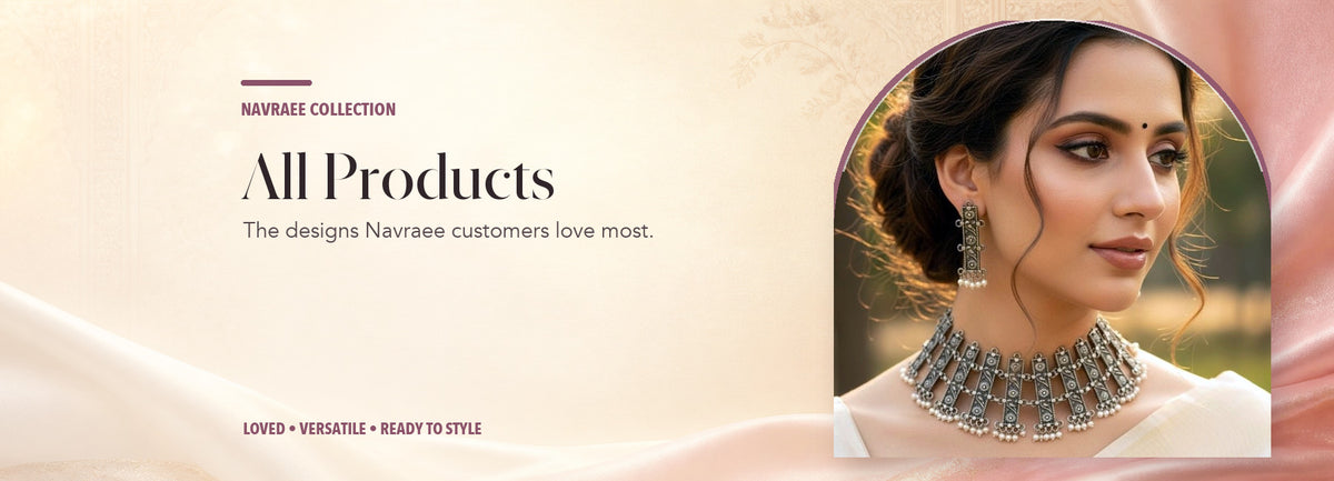 All Products collection header banner featuring Vintage Elegance Choker Necklace