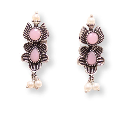 ANUSHA NECKLACE SET - PINK