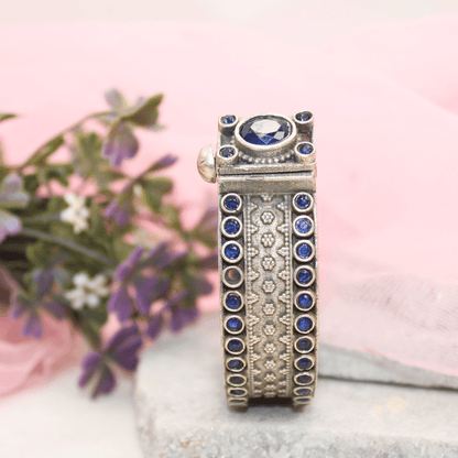 BOHO BIG STONE KADA - BLUE