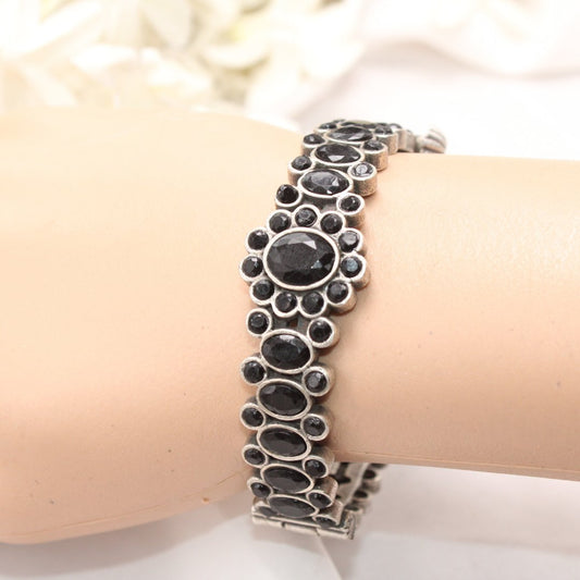 BOHO OVAL STONE KADA BLACK STONE MATTE FINISH - SINGLE KADA