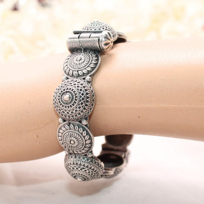 BOHO VINTAGE LOOK SINGLE KADA - CHAKRA DOME - SET OF 2
