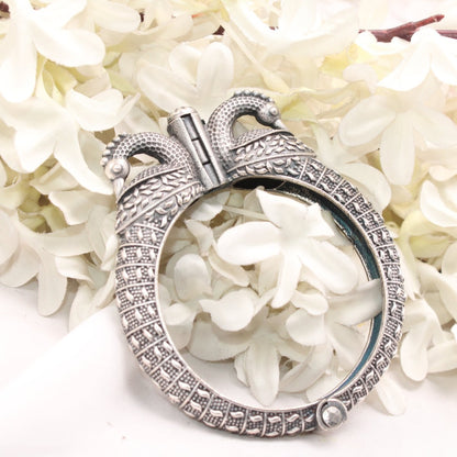 BOHO VINTAGE LOOK SINGLE KADA-PEACOCK