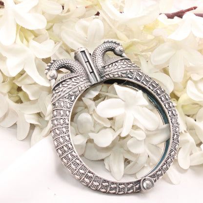 BOHO VINTAGE LOOK SINGLE KADA - PEACOCK