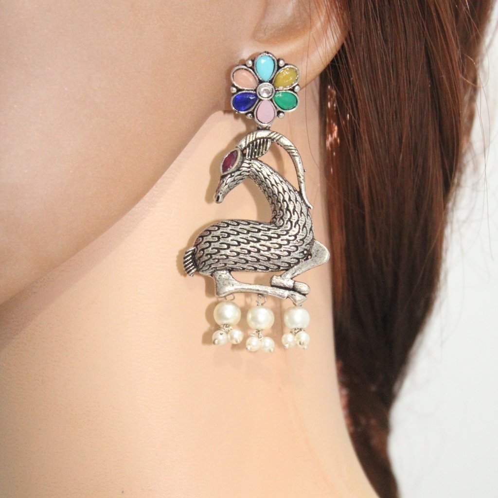 DEER PATTERN DANGLER-MULTI-COLOUR