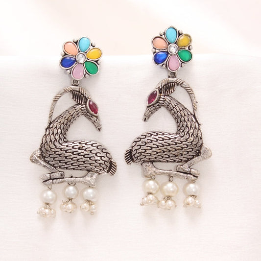 DEER PATTERN DANGLER - MULTI - COLOUR