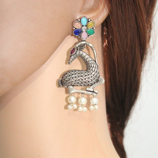 DEER PATTERN DANGLER - MULTI - COLOUR