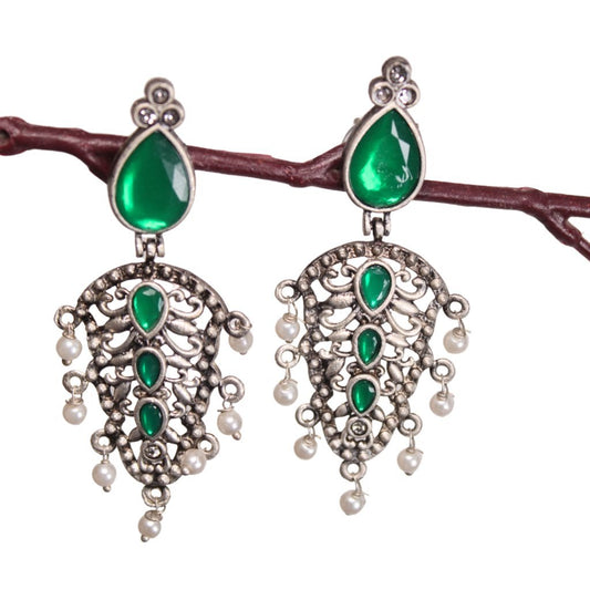 DUAL DROP DANGLER-GREEN