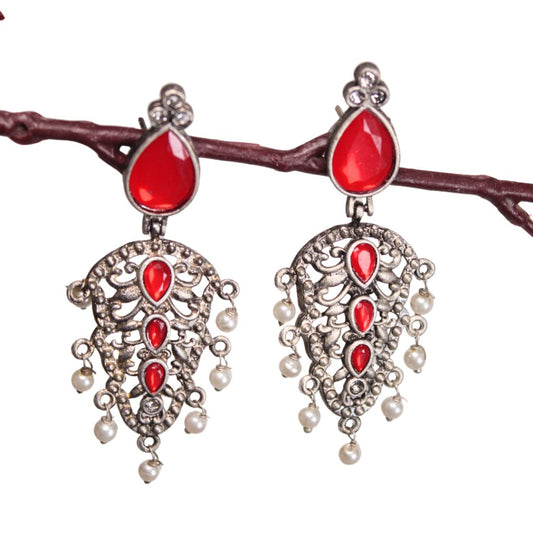 DUAL DROP DANGLER - ORANGE