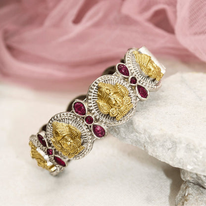 DUAL-TONE DEVI KADA -RED