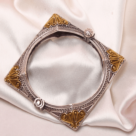 DUAL - TONE KADA - SQUARE KARIGARI
