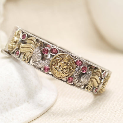 DUAL - TONE LAXMI MOR KADA - RED