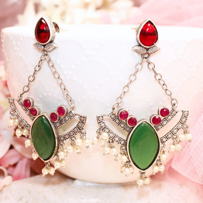 JHALRA CHANDBALI-GREEN & RED