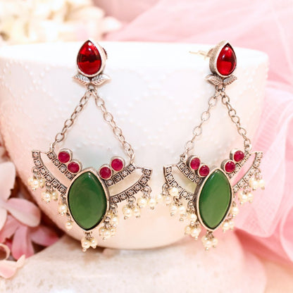 JHALRA CHANDBALI-GREEN & RED