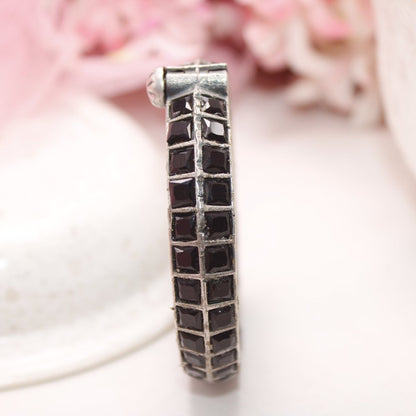KAASHI - OXIDISED SILVER LOOK ALIKE KADA - BLACK