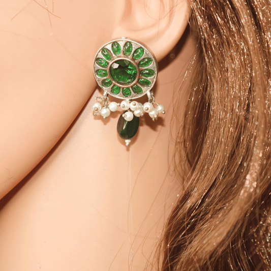 KASHTI FUSION DUAL - TONE PENDANT SET