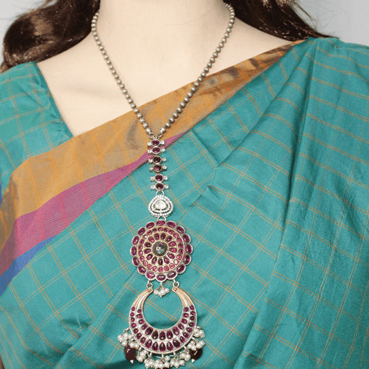 KASHTI FUSION DUAL - TONE PENDANT SET