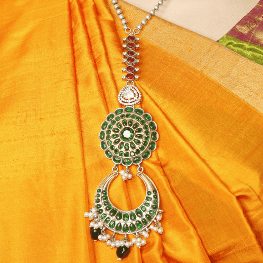 KASHTI FUSION DUAL - TONE PENDANT SET