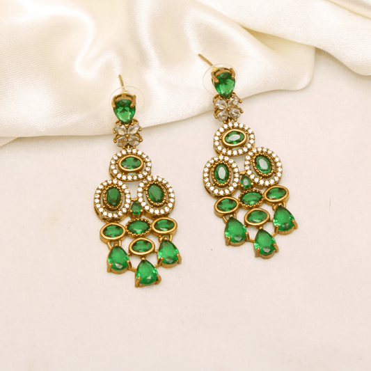 KASTURI NECKLACE SET - GREEN