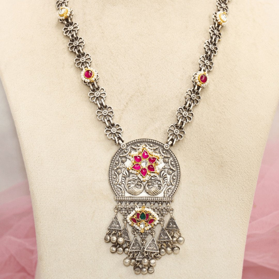 KINJAL ANTIQUE PENDANT SET