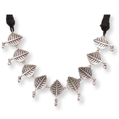 LEAF NECKLACE SET