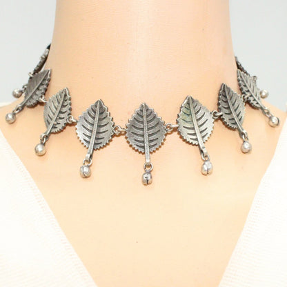 LEAF NECKLACE SET
