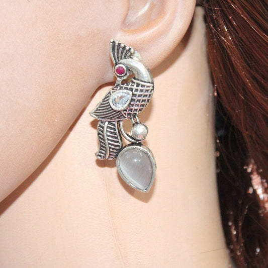 MAYUR MOH STUD - GREY