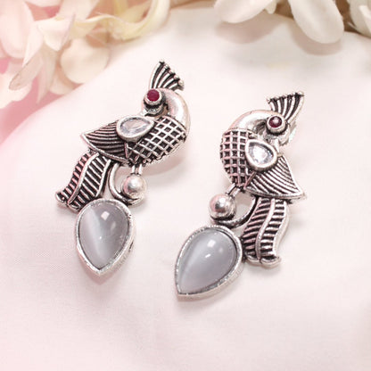 MAYUR MOH STUD-GREY