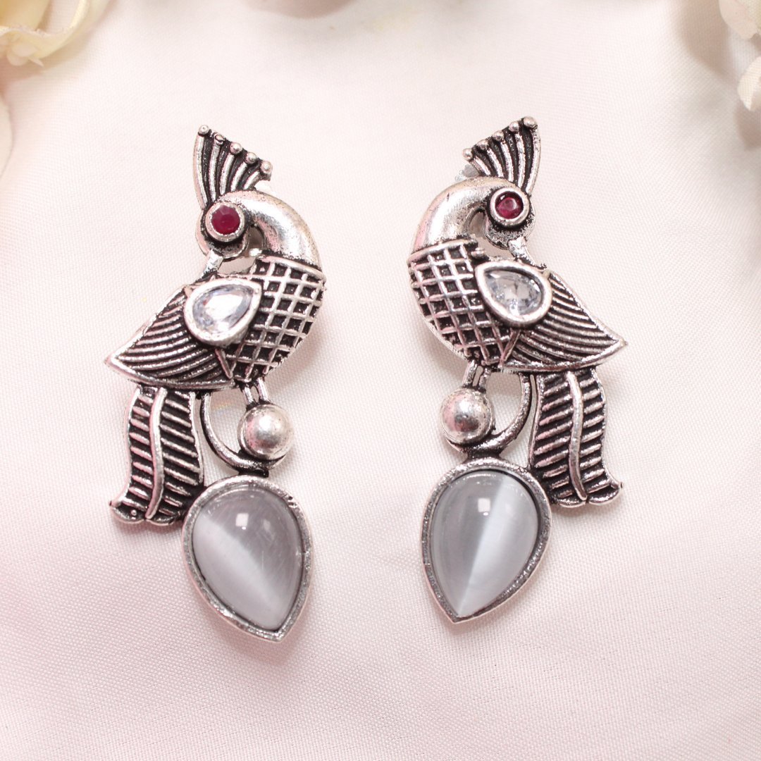 MAYUR MOH STUD - GREY